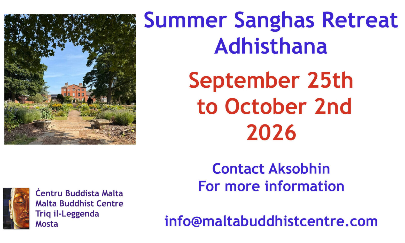 Summer Sanghas Retreat